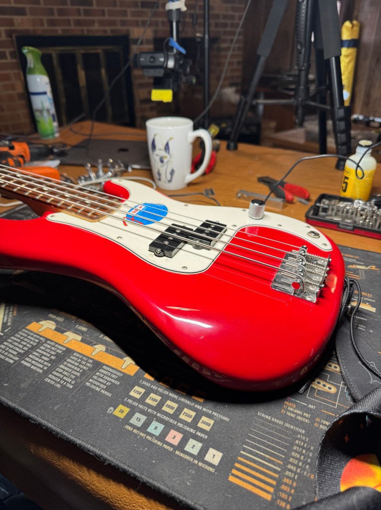 Fender PBass setup and intonation